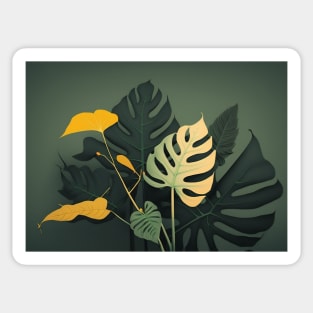 Tropical Jungle Plant Sticker